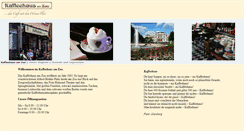 Desktop Screenshot of kaffeehaus-am-zoo.de